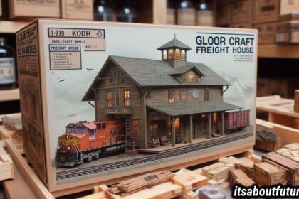 gloor craft models kit 410 freight house ho scale