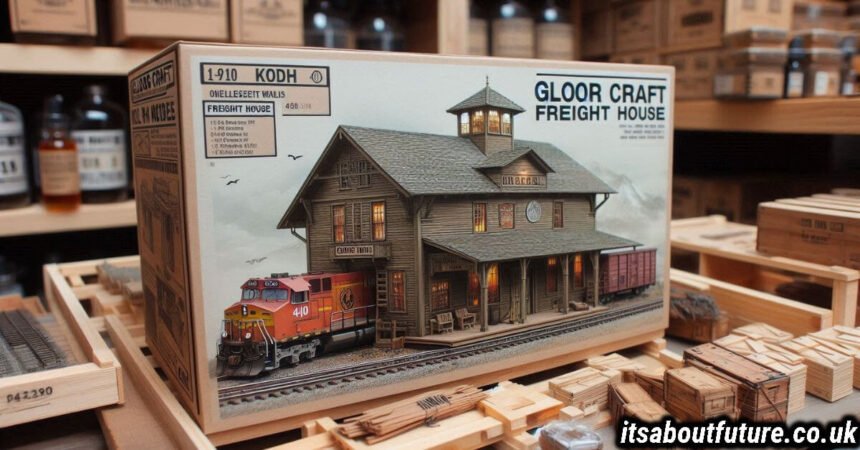 gloor craft models kit 410 freight house ho scale